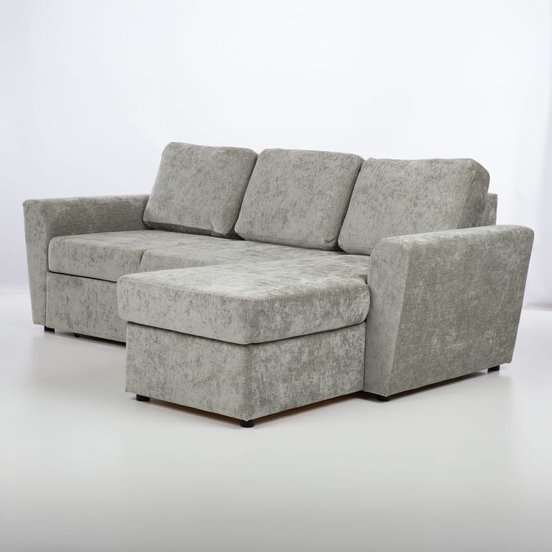 Hörnbäddsoffa Fenor - Ljusgrön - Möbler - Soffa - Bäddsoffa - Hörnbäddsoffa
