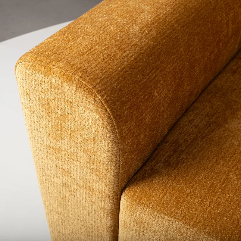 Hörnbäddsoffa Fenor - Ljusgul - Möbler - Soffa - Bäddsoffa - Hörnbäddsoffa