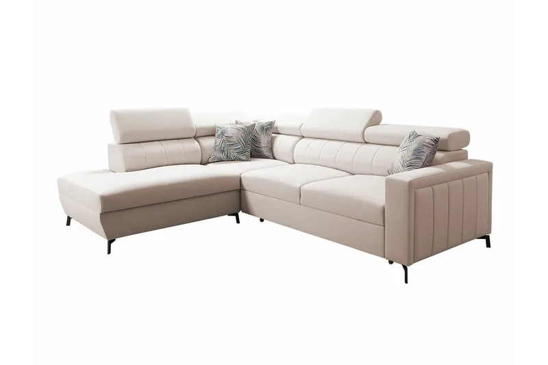 Galbally 3-sits Hörnbäddsoffa NO_BRAND beige