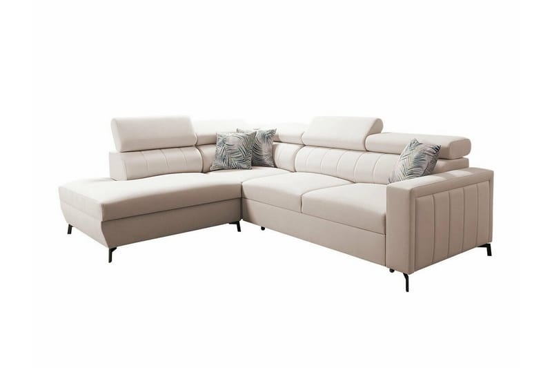 Galbally 3-sits Hörnbäddsoffa NO_BRAND Beige/Light beige