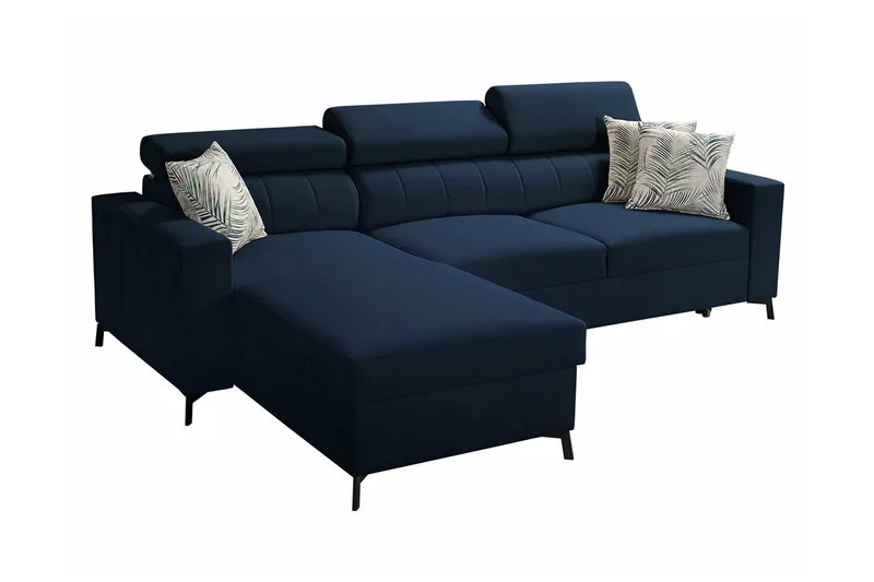 Galbally 3-sits Hörnbäddsoffa NO_BRAND Dark blue