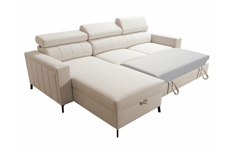 Galbally 3-sits Hörnbäddsoffa NO_BRAND Dark blue - Möbler - Soffa - Bäddsoffa - Hörnbäddsoffa