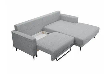 Graystone 2-sits Hörnbäddsoffa - Cream - Möbler - Soffa - Bäddsoffa - Hörnbäddsoffa