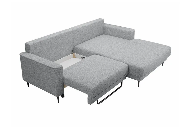 Graystone 2-sits Hörnbäddsoffa - Cream - Möbler - Soffa - Bäddsoffa - Hörnbäddsoffa