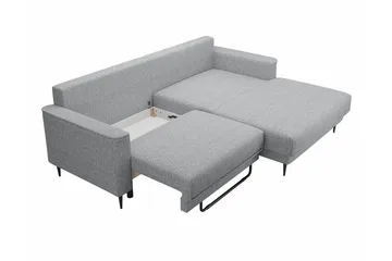 Graystone 2-sits Hörnbäddsoffa - Cream - Möbler - Soffa - Bäddsoffa - Hörnbäddsoffa
