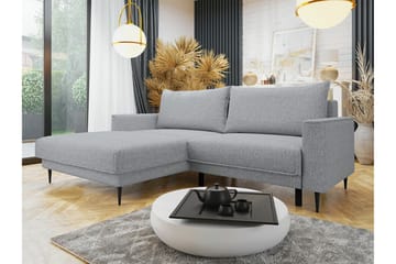 Graystone 2-sits Hörnbäddsoffa - Ljusgrå - Möbler - Soffa - Bäddsoffa - Hörnbäddsoffa