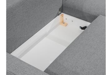 Graystone 2-sits Hörnbäddsoffa - Ljusgrå - Möbler - Soffa - Bäddsoffa - Hörnbäddsoffa