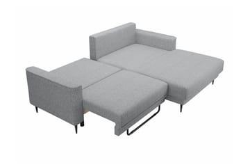 Graystone 2-sits Hörnbäddsoffa - Ljusgrå - Möbler - Soffa - Bäddsoffa - Hörnbäddsoffa