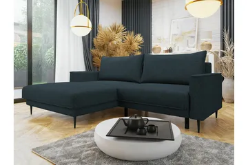 Graystone 2-sits Hörnbäddsoffa - Mörkblå - Möbler - Soffa - Bäddsoffa - Hörnbäddsoffa