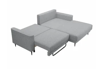 Graystone 2-sits Hörnbäddsoffa - Mörkgrå - Möbler - Soffa - Bäddsoffa - Hörnbäddsoffa