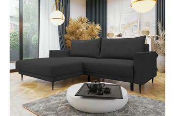 Graystone 2-sits Hörnbäddsoffa - Mörkgrå - Möbler - Soffa - Bäddsoffa - Hörnbäddsoffa