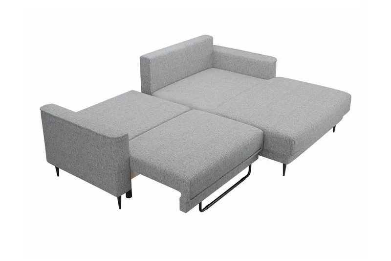 Graystone 2-sits Hörnbäddsoffa - Mörkgrå - Möbler - Soffa - Bäddsoffa - Bäddsoffa divan