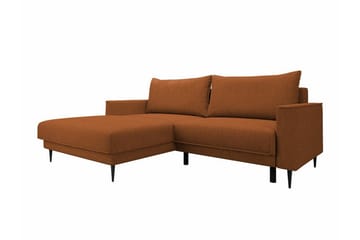 Graystone 2-sits Hörnbäddsoffa - Orange - Möbler - Soffa - Bäddsoffa - Hörnbäddsoffa