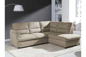 Graystone 3-sits Hörnbäddsoffa - Cream - Möbler - Soffa - Bäddsoffa - Hörnbäddsoffa
