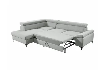 Graystone 3-sits Hörnbäddsoffa - Cream - Möbler - Soffa - Bäddsoffa - Hörnbäddsoffa