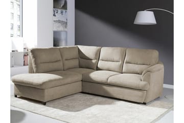 Graystone 3-sits Hörnbäddsoffa - Cream - Möbler - Soffa - Bäddsoffa - Hörnbäddsoffa