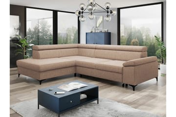 Graystone 3-sits Hörnbäddsoffa - Ljusbrun - Möbler - Soffa - Bäddsoffa - Hörnbäddsoffa