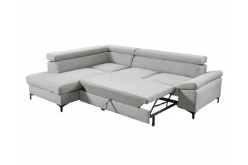 Graystone 3-sits Hörnbäddsoffa - Ljusbrun - Möbler - Soffa - Bäddsoffa - Hörnbäddsoffa