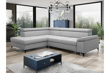 Graystone 3-sits Hörnbäddsoffa - Ljusgrå - Möbler - Soffa - Bäddsoffa - Hörnbäddsoffa
