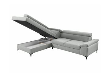 Graystone 3-sits Hörnbäddsoffa - Mörkgrå - Möbler - Soffa - Bäddsoffa - Hörnbäddsoffa