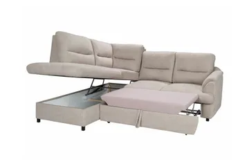 Graystone 3-sits Hörnbäddsoffa - Mörkgrå - Möbler - Soffa - Bäddsoffa - Hörnbäddsoffa