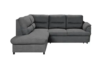 Graystone 3-sits Hörnbäddsoffa - Mörkgrå - Möbler - Soffa - Bäddsoffa - Hörnbäddsoffa