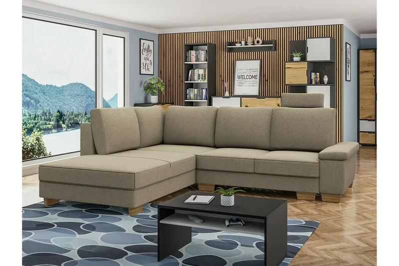 Graystone 3-sits Hörnbäddsoffa - Möbler - Soffa - Bäddsoffa - Hörnbäddsoffa