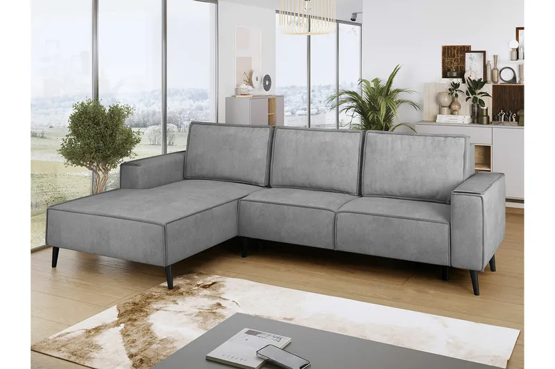 Graystone 3-sits Hörnbäddsoffa - Möbler - Soffa - Bäddsoffa - Bäddsoffa divan