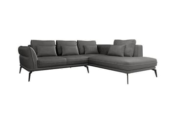 Graystone 4-sits Hörnbäddsoffa Dark grey - Möbler - Soffa - Bäddsoffa - Hörnbäddsoffa