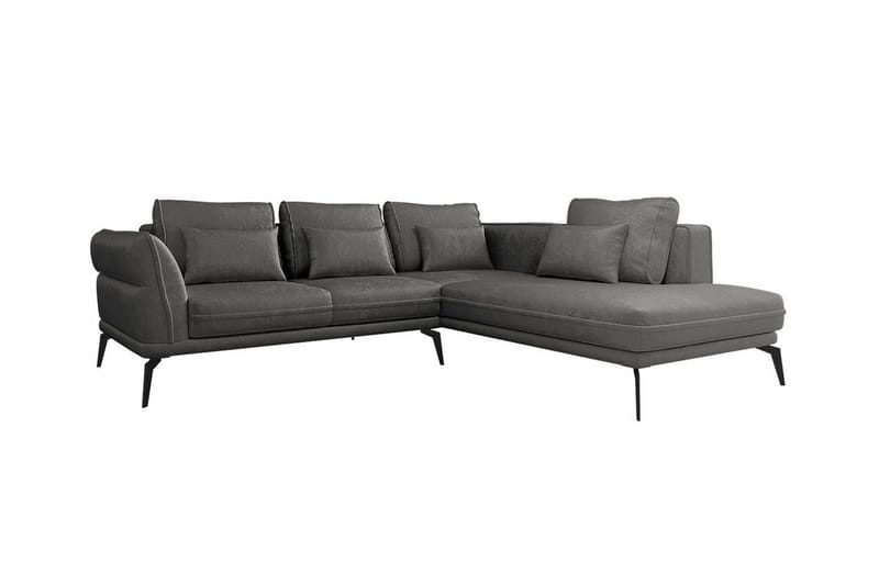 Graystone 4-sits Hörnbäddsoffa Dark grey