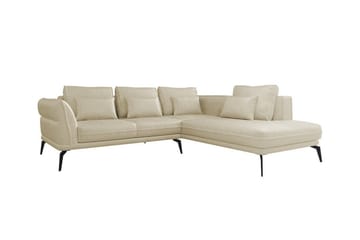 Graystone 4-sits Hörnbäddsoffa NO_BRAND beige - Möbler - Soffa - Divansoffa & schäslongsoffa - 4 sits soffa med divan