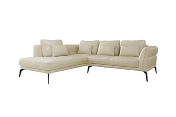 Graystone 4-sits Hörnbäddsoffa NO_BRAND Beige/Light beige - Möbler - Soffa - Divansoffa & schäslongsoffa - 4 sits soffa med divan