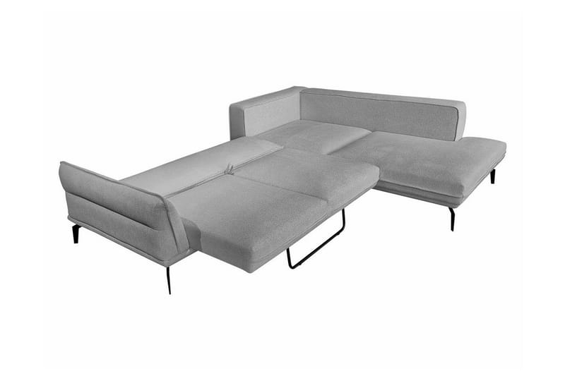 Graystone 4-sits Hörnbäddsoffa NO_BRAND Beige/Light beige - Möbler - Soffa - Divansoffa & schäslongsoffa - 4 sits soffa med divan
