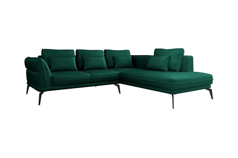 Graystone 4-sits Hörnbäddsoffa NO_BRAND Dark green