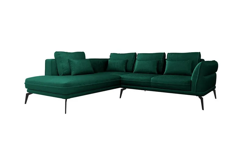 Graystone 4-sits Hörnbäddsoffa NO_BRAND Dark green