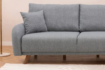 Hörnbäddsoffa Malkiat - Grå - Möbler - Soffa - Bäddsoffa - Bäddsoffa divan