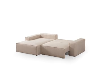 Hörnbäddsoffa Munehiro - Ecru - Möbler - Soffa - Bäddsoffa - Hörnbäddsoffa