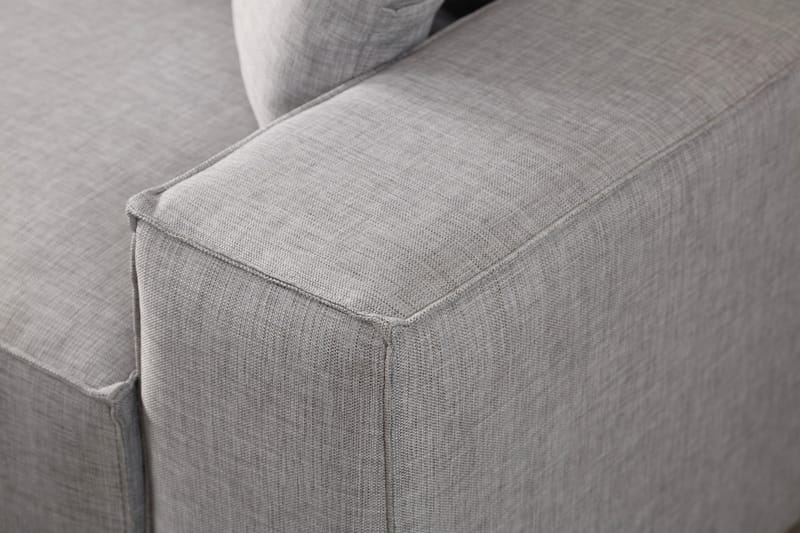 Hörnbäddsoffa Munehiro - Ljusgrå - Möbler - Soffa - Bäddsoffa - Hörnbäddsoffa