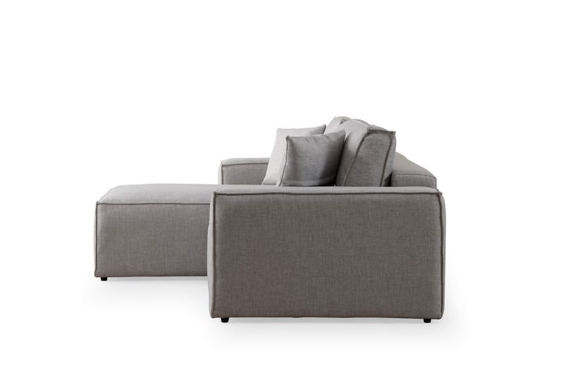 Hörnbäddsoffa Munehiro - Ljusgrå - Möbler - Soffa - Bäddsoffa - Hörnbäddsoffa