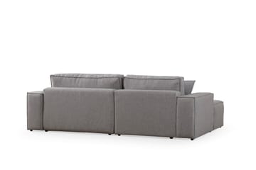 Hörnbäddsoffa Munehiro - Ljusgrå - Möbler - Soffa - Bäddsoffa - Hörnbäddsoffa