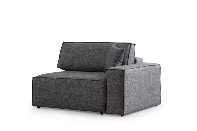 Hörnbäddsoffa Munehiro - Mörkgrå - Möbler - Soffa - Bäddsoffa - Hörnbäddsoffa