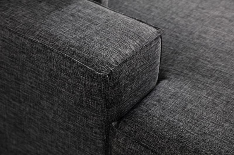 Hörnbäddsoffa Munehiro - Mörkgrå - Möbler - Soffa - Bäddsoffa - Hörnbäddsoffa