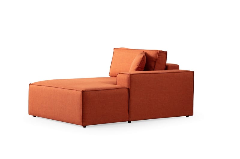 Hörnbäddsoffa Munehiro - Orange - Möbler - Soffa - Bäddsoffa - Hörnbäddsoffa