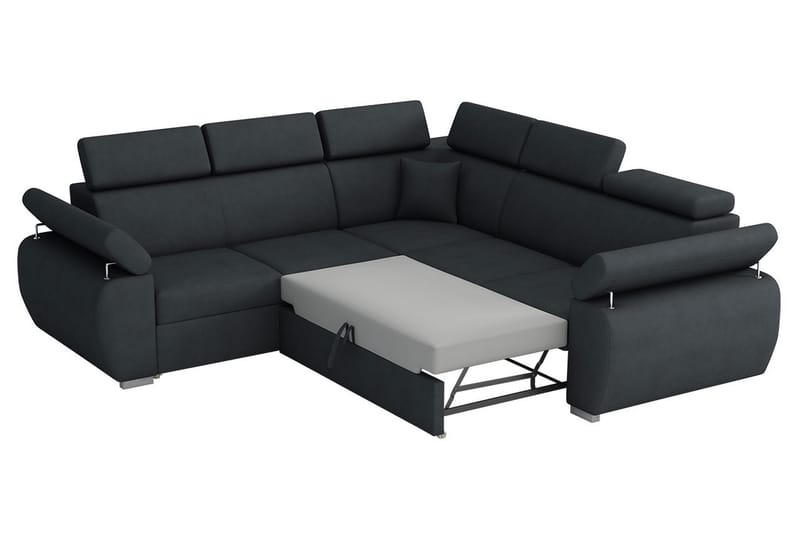 Hörnsoffa Boston - Brun - Möbler - Soffa - Bäddsoffa - Hörnbäddsoffa