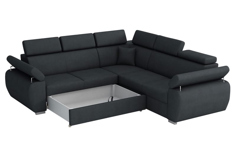 Hörnsoffa Boston - Brun - Möbler - Soffa - Bäddsoffa - Hörnbäddsoffa