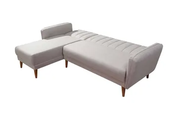 Jenick Hörnbäddsoffa - Beige - Möbler - Soffa - Bäddsoffa - Hörnbäddsoffa
