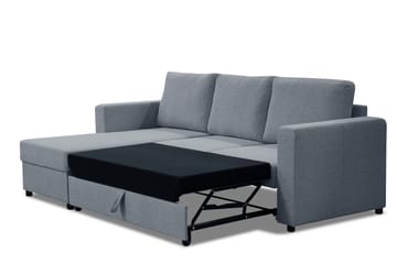 Julia Bäddsoffa 3-sits med Divan Vänster - Ljusgrå - Möbler - Soffa - Bäddsoffa - Hörnbäddsoffa