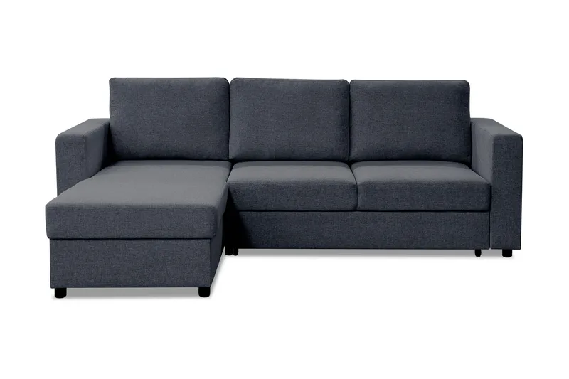 Julia Bäddsoffa 3-sits med Divan Vänster, Mellangrå
