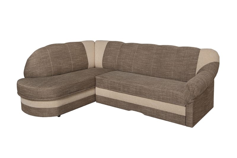 Kimbolton 7-sits Hörnbäddsoffa Vänster, Beige