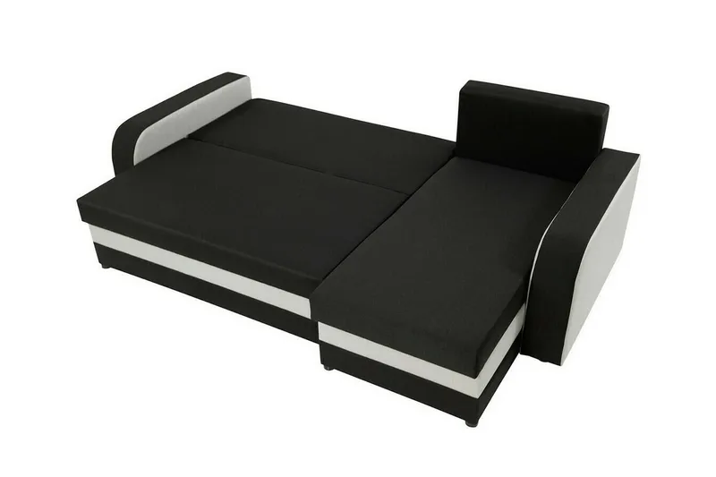 Kintore 3-sits Hörnbäddsoffa Brown - Möbler - Soffa - Bäddsoffa - Bäddsoffa divan